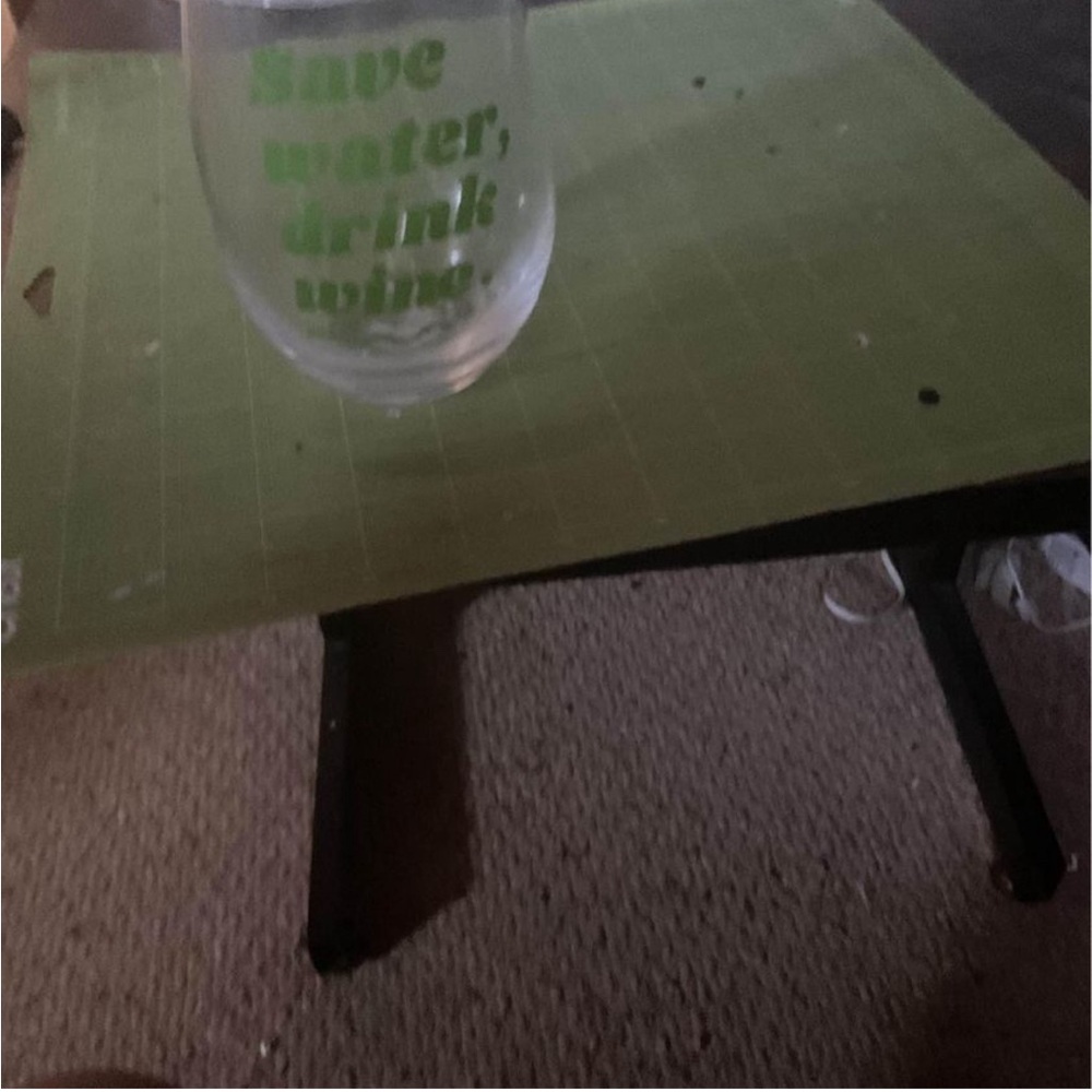 Wine glass handmade